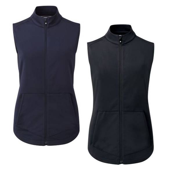 Full Zip Brushed Chill-Out Golf Vest